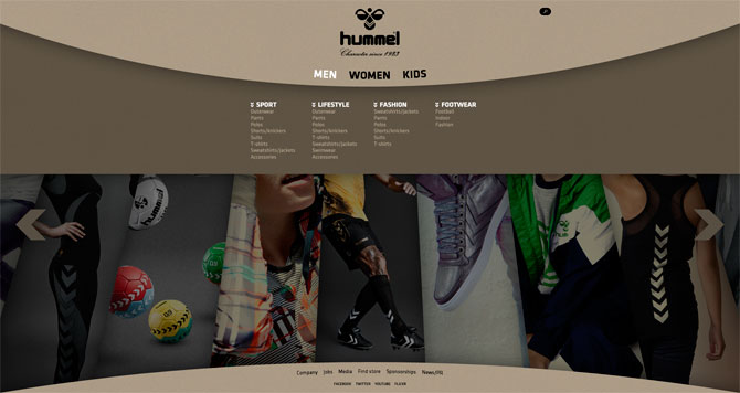 Website: Index: Dropdown